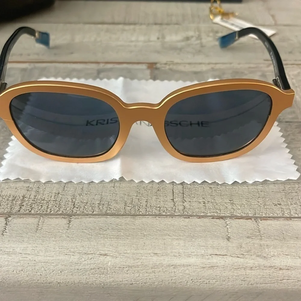 NWT KRIS VAN ASSCHE "KVA53C5" SUNGLASSES - Picture 2 of 9